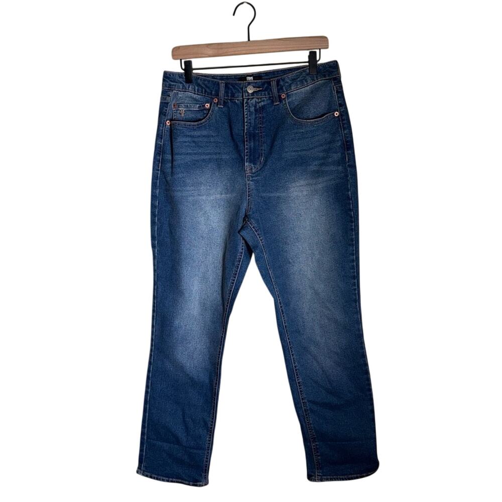 FRYE high waited classic denim mom jeans 8
